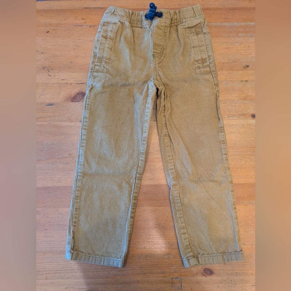 Mini Boden Men's Light Brown Corduroy Pants